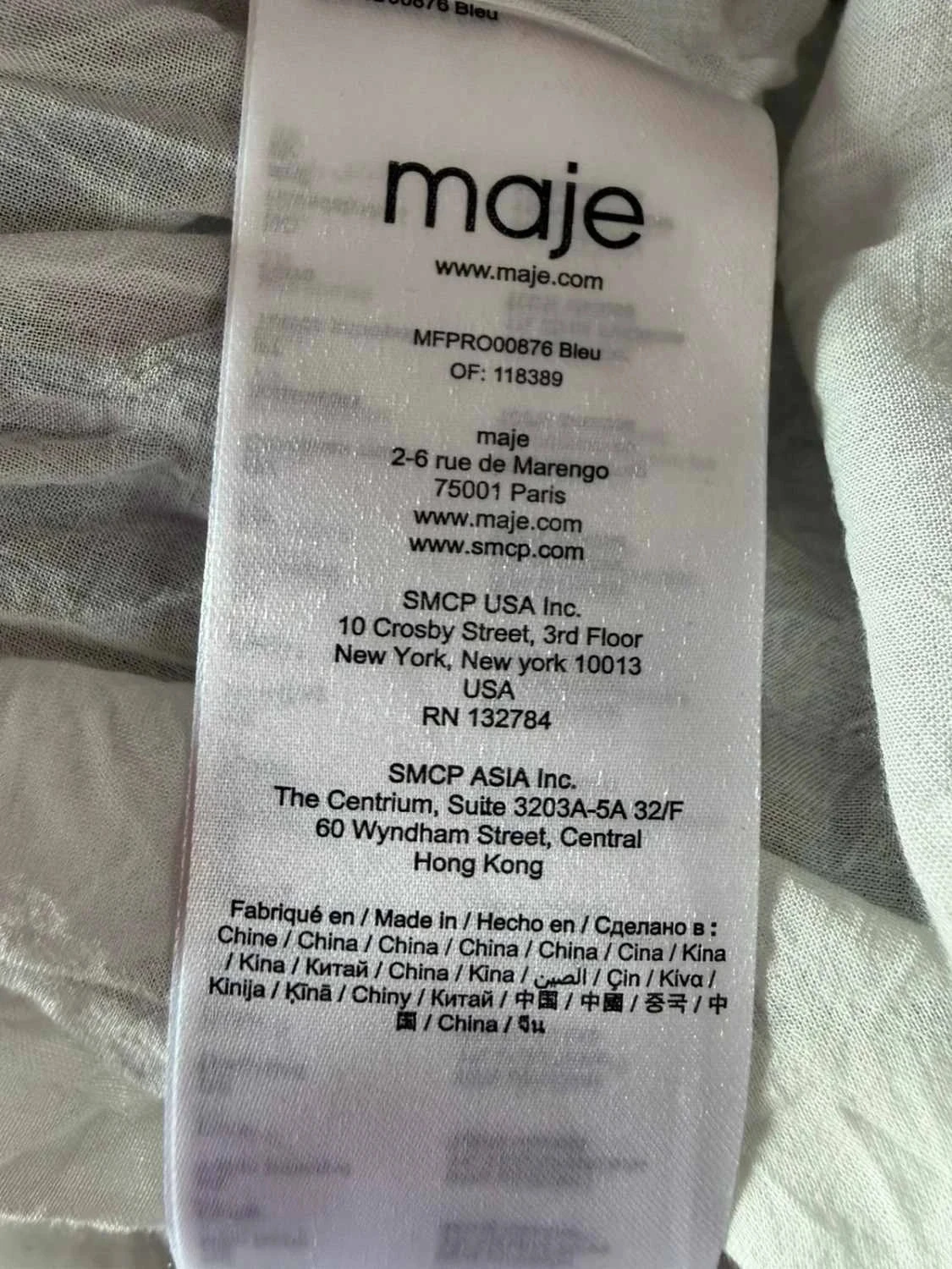 Jurk maje maat 36 super staat – photo 7